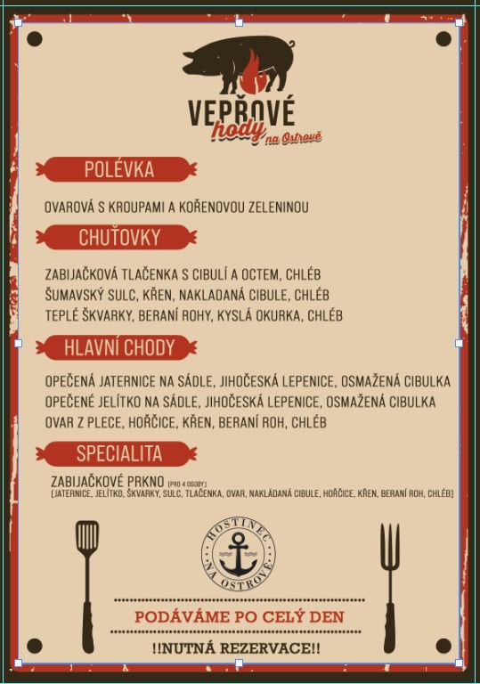 Menu Hostinec Na Ostrově-3